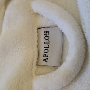 Womens long, white robe